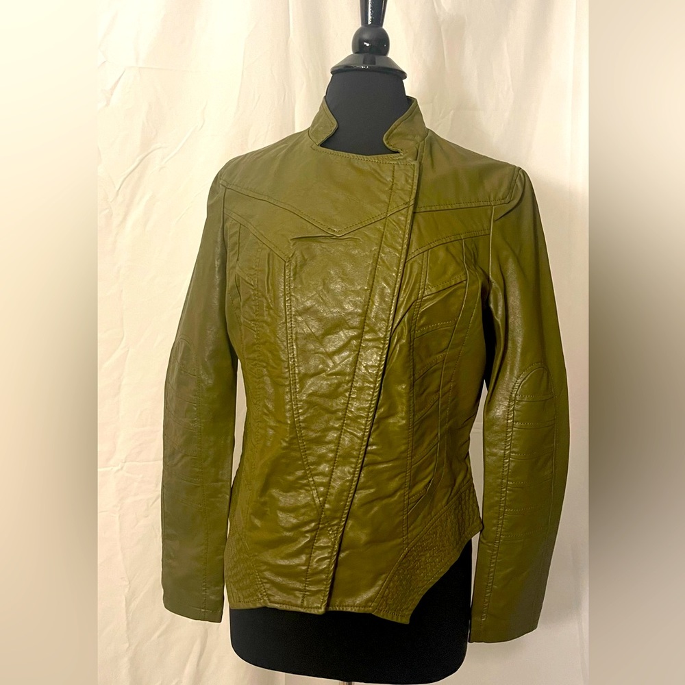 NEW Vegan Leather jacket